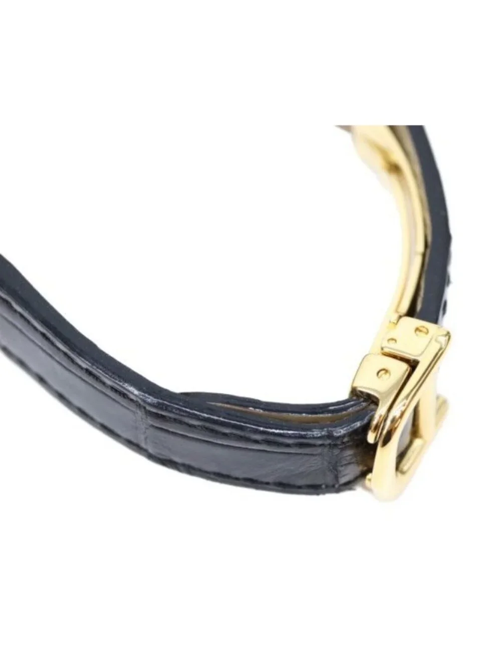Cartier 925 Roman Silver Dial Must Trinity Vermeil Quartz